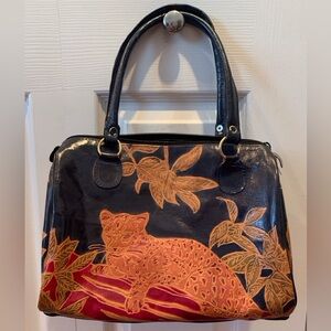 Leopard Leather Purse